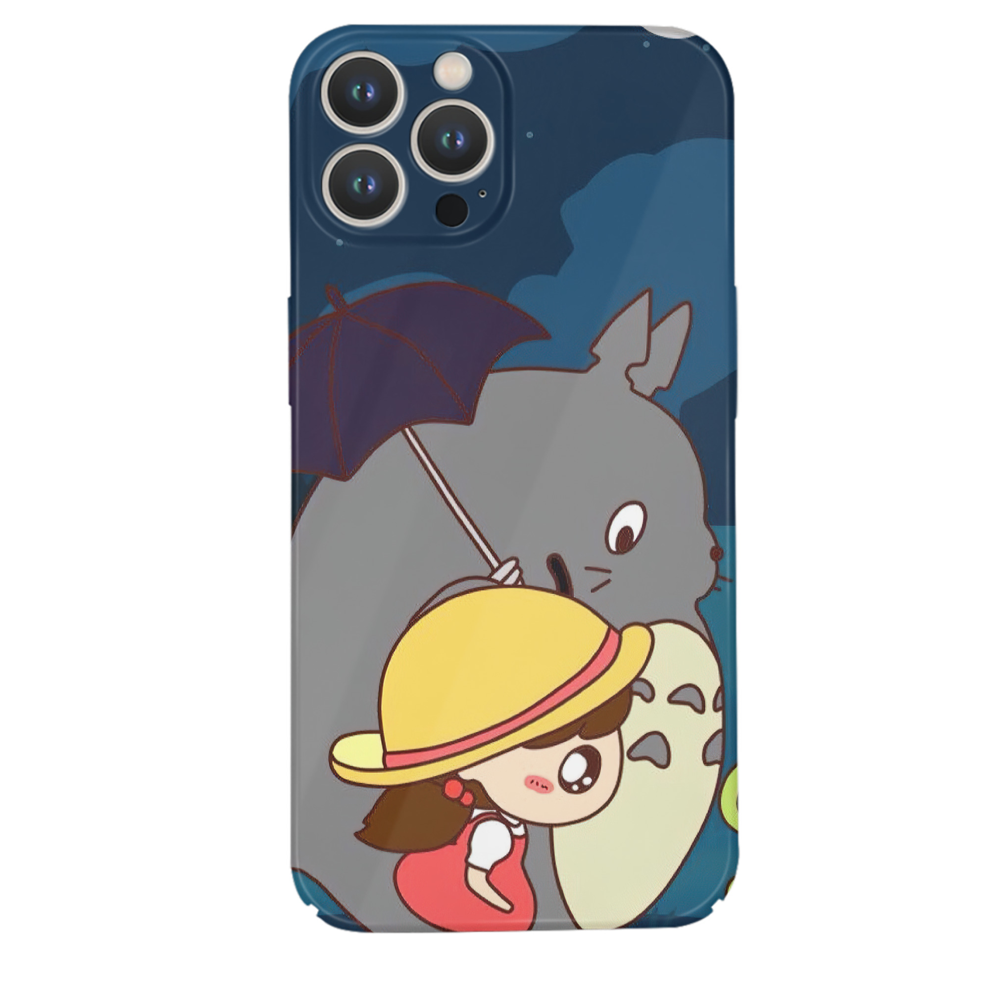 （画像用） となりのトトロ 草壁メイ 草壁サツキ My Neighbor Totoro Satsuki Kusakabe Mei Kusakabe 【iPhone 14シリーズ対応】ハードケース